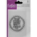 Crafter's Companion. Happy As You Decide Stamp....