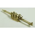Antique Military Royal Navy Naval 9ct Gold Swee...