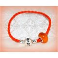 Summer Gift Love Clasp Woven Bracelet Orange Be...