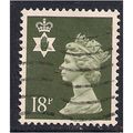 Northern Ireland GB 1987 18p Olive Grey Machin ...