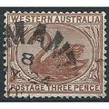 Western Australia 1882 SG86 3d Pale Brown Wmk C...