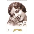 CARTE POSTALE - JEUNE FILLE - REF 6