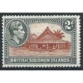 Solomon Islands 1939 SG63 2d Orange-Brown & Bla...