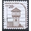 USA 1975 - SG1589a - 28c brown on blue - Fort N...