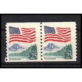2280 25c U.S. Flag Fine MNH Pair PA1028