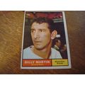1961 Topps, BILLY MARTIN, #89, Braves