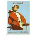 Advertising CUNARD Lancastria Cruises Postcard ...