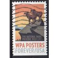 USA 2017 WPA Posters - National Parks Forever Used