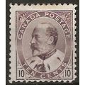 Canada 1903 SG182 10c Brown-Lake Mounted Mint ..