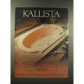 1990 Kallista Kallinikos Bathtub Ad