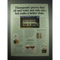 1990 Thompson's Water Seal Stain Ad - Oil and W...