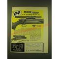 1949 Weaver Model G4 and K4 Scopes Ad - The G4 for .22, .25-20, Hornet