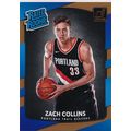 2017-18 Donruss Rated Rookie 191 Zach Collins R...