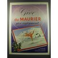 1957 Du Maurier Cigarettes Ad - Give du Maurier...