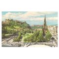 PRINCES STREET GARDENS, EDINBURGH. used postcar...