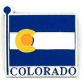 Colorado State Flag Fridge Magnet