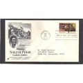FDC Art Craft 1560 10c Salem Poor (Cachet-Typed...