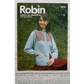 Vintage: Robin 13070 cardigan, DK