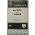 1978 programme Widnes v. Wigan
