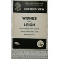 1978 programme Widnes v. Leigh