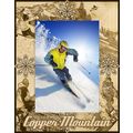 Copper Mountain Colorado Laser Engraved Wood Pi...