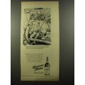 1954 Kentucky Tavern Bourbon Ad - cartoon by Ri...