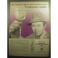 1958 Booth's House of Lords Gin Advertisement - Rex Harrison reports from London