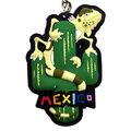 Mexico Cactus Iguana Souvenir Keychain Charm Fo...