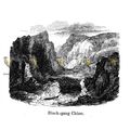 Blackgang Chine, Isle Of Wight, England, 1840, ...