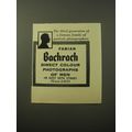 1960 Fabian Bachrach Photography Ad - The third generation of a famous family