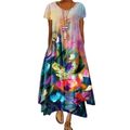 dress with pockets oversized dress Foreign trad...