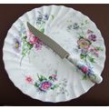 Crown Staffordshire Fine Bone China cake plate/...