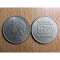Portugal 1980 $25 Escudos Coin