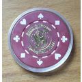 Smith & Wesson Poker Chip Golf Ball Marker - Red