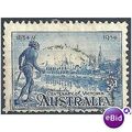Australia 1934 SG148a 3d Blue Perf 11.5 Fine Used.
