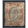 Transvaal 1905 SG266 6d Black & Orange Good/Fin...