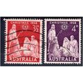 AUSTRALIA Sg306-307 1958 xmas issues fine used ...