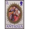 Antigua 1971 Christmas 5c Adoration of Shepherd...