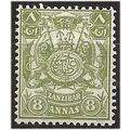 Zanzibar 1904 SG219 8a Olive-Green Mounted Mint...