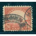 Used 567 20c Golden Gate Just Clears A16154