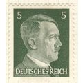 Germany 1941 - 5pf green - Adolf Hitler - unused