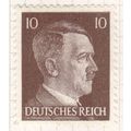 Germany 1941 - 10pf dark brown - Adolf Hitler -...