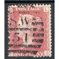 Sg43 1d red plate 131 fine used (L D) PR9