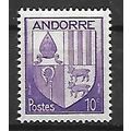 ANDORRE ( Andorra ) N° 93 NEUF ** ( MNH )