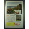1948 Oregon Tourism Ad - Yours to Enjoy