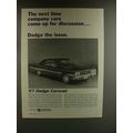 1967 Dodge Coronet Car Ad - Company Cars Discus...