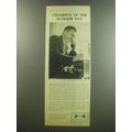 1955 P&O Cruises Ad - Champion of the 24-hour day