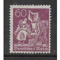 GERMANY 1921 60pf REDDISH PURPLE BLACKSMITHS SG...