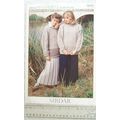 Vintage: Sirdar 9841 sweater, DK, 28-40 inch, 7...