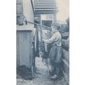 Old Dutch Holland Broom Washing Line Clothes Ho...